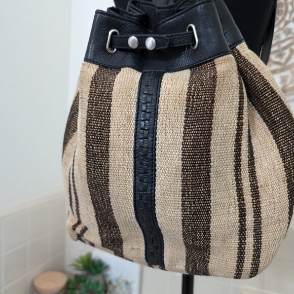Kelsi Dagger Striped Bucket Bag Backpack from Anthropologie main image 12